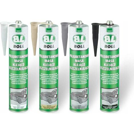Massa adesiva e sigillante bianca, flacone da 310 ml (1/2)