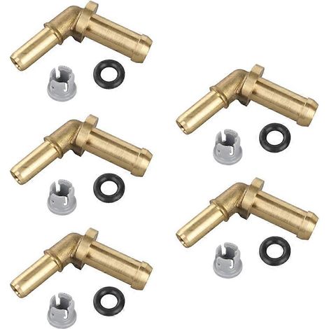 Kit de réparation de tuyau de liquide de refroidissement LR049990 (5 pièces), compatible avec Land Rover Range Rover 10-12 RR Sport 14- 5.0 V8-JBMEDIA (1/4)