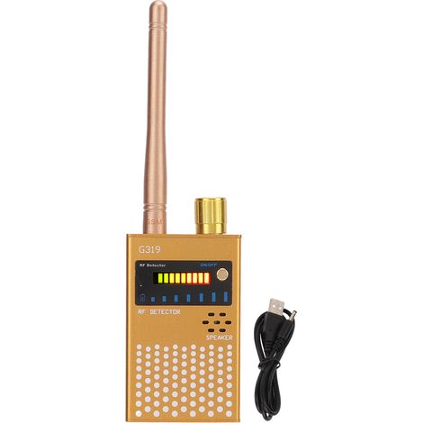 Détecteur GPS sans fil RF portable, localisateur de signal, testeur de suivi, scanner de caméra avec batterie intégrée (1/5)