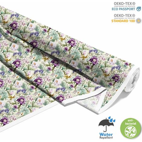 TESSUTI DECORATIVI PER ESTERNI OXFORD - Motivo Fiori I DX5551 (1/5)