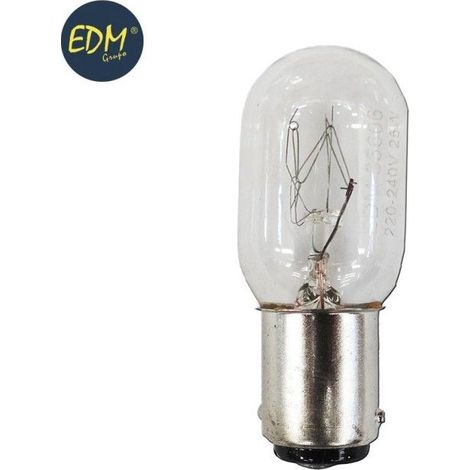 Lampadina incandescente per macchina da cucire a baionetta 25w
