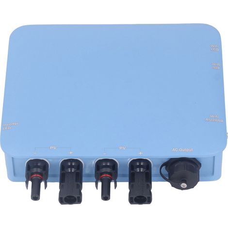 Mikro-Wechselrichter für netzgekoppelte Solaranlagen mit reiner Sinuswellenausgabe, EU-Stecker, 120 V/230 V, 800 W (1/5)