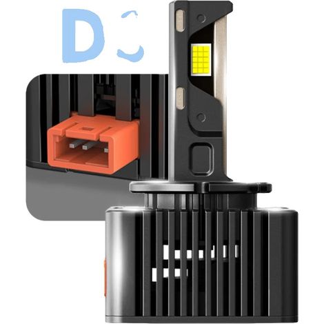 Ampoules de phares LED, 80W de puissance, 8000LM de luminosité, D3S D3R (1/2)