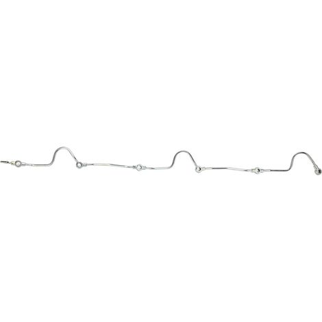 Tuyau de retour de carburant en acier inoxydable pour rampe d’injection, conduite d’évacuation de fuite pour moteur DE08 D1146 (1/5)