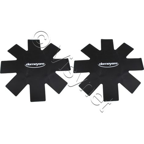 Demeyere - protection pour poele 40x40 cm 2pcs vert - 99002 - (1/2)