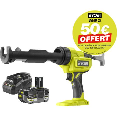 Pistolet à cartouche RYOBI 18V One+ RCG18 - Batterie 4,0Ah et chargeur (1/5)