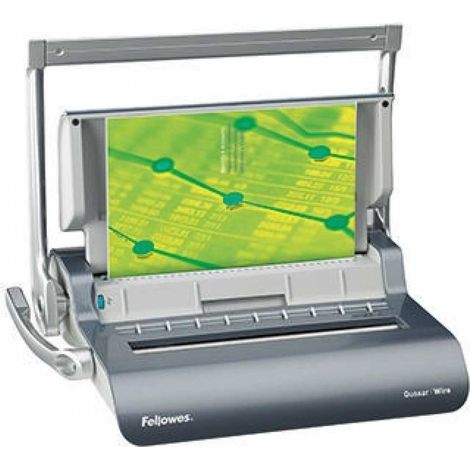 Fellowes Drahtbindegerät Quasar 5224101 max. 120Blatt grau (1/5)