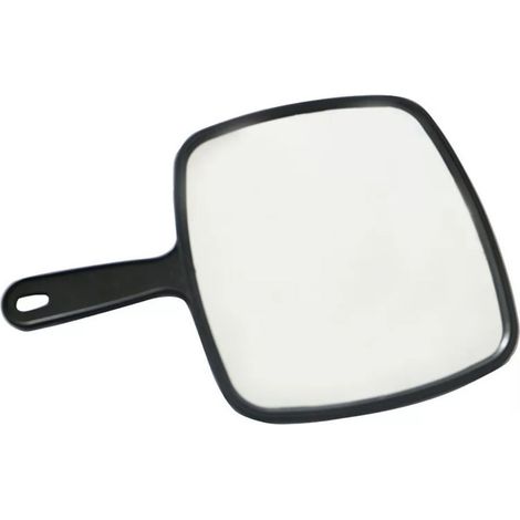 Miroir de poche professionnel, miroir de maquillage, miroir de salon de coiffure et de rasage, miroir portable pour la coiffure... (1/4)