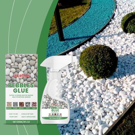 Multi-purpose pebble adhesive, everyday adhesive, waterproof and frost-resistant, suitable for stone and pebbles -- 120ml -- BIEMMEDUE (1/5)