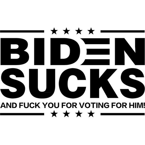 200 Anti-Biden-Aufkleber für Autostoßstangen und (1/4)