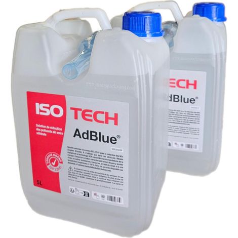 Adblue 10l (2 x 5l) avec bec verseur,additif moteur diesel iso 22241 (1/3)