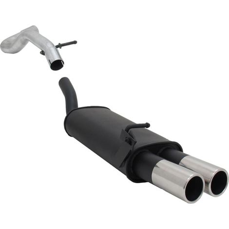 Silencieux Echappement Audi A3 8L 96-03 - 2 x 76mm-32153772