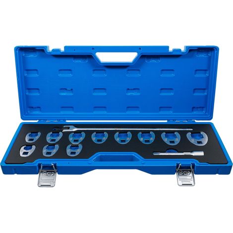 BGS  Juego  de  llaves  de  pata  de  gallo  accionamiento  cuadrado  interior  12,5  mm  (1/2")  SW  20  -  32  mm  13  pzs.  -  1757 (1/4)