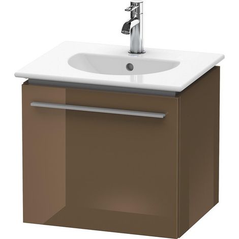 Mueble bajo lavabo X-LARGE 407x500x456mm marrón oliva brillo intenso