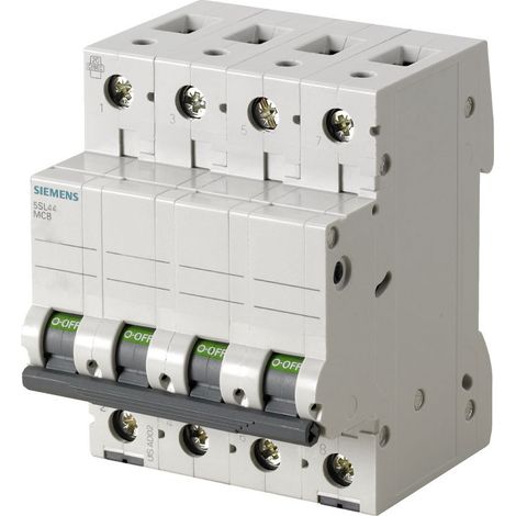 Interruttore Magnetotermico 4 Poli 40A Curva D 10KA