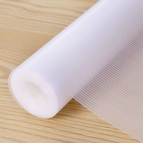 Rivestimento antiscivolo per ripiani, lavabile e resistente all'olio, per mobili da cucina, scaffali, frigoriferi, contenitori e scrivanie, 30,5 cm x 6 m
