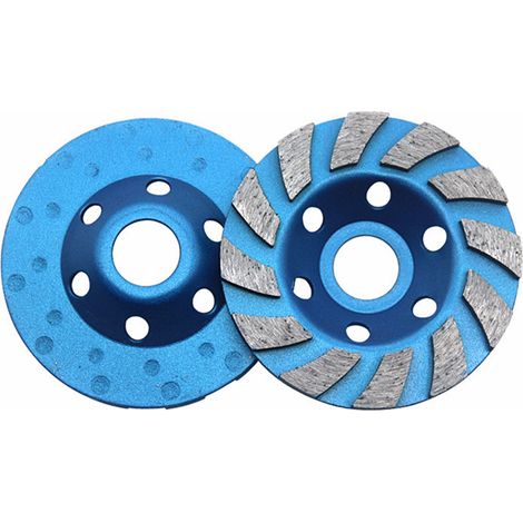 Disques à meuler diamantés, meules pour le polissage de la pierre, du béton et du marbre, meuleuses d'angle de 100 mm, disques de ponçage pour sols (1/5)