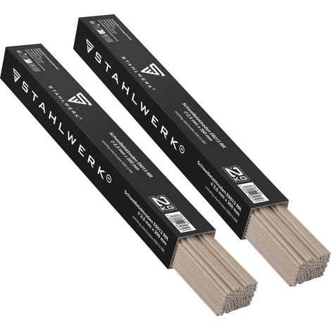 STAHLWERK 2 x Stabelektroden AWS E6013RR dick rutilumhüllt 2,5 x 350 mm 2 kg (1/5)