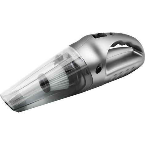 Mini-tragbarer Doppelauto-Staubsauger für Flüssigkeiten, USB-aufladbar, kompakt und leicht.