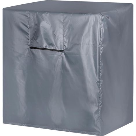 Air Climateur Couvercle, 26"x26"x32" Air Climatiseurs Couvercles pour Extérieur, 210D Oxford Tissu Extérieur Unité Carré Vertical Protection Couverture (Gris) (1/5)