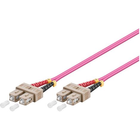 WP WPC-FP4-5SCSC-050 InfiniBand/fibre optic cable 5 m SC OM4 Violett