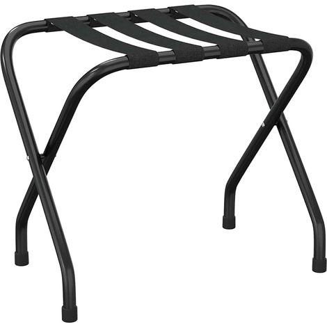 vidaXL Soporte para maletas negro 56x40x49 cm (1/2)