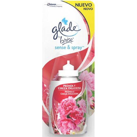 Glade Recambio para Ambientador Automático de Pulverización, Rojo, 3x 6.6 x 15.8 cm