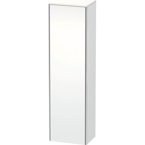 Duravit XSquare armario alto, 1 puerta, tope derecho, 4 estantes