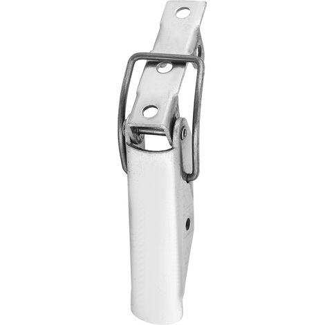 Fermoir À Ressort En Acier Laitonnickelé Pour Boîte De Rangement Coffre À Outils Caisse De Transport - Lot De 6 (1/5)