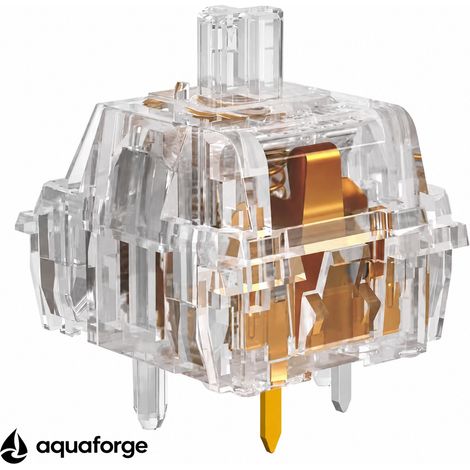 Interrupteur linéaire Kailh Ice Sea Elf MX Jellyfish 5 broches transparent (1/5)