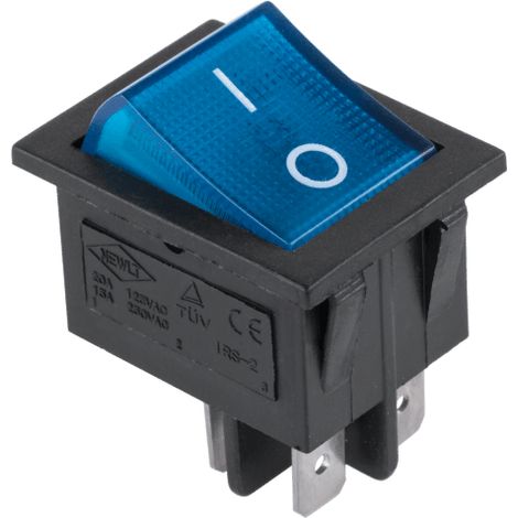 Schalterstecker blau IRS-201-3C 230V (1/4)