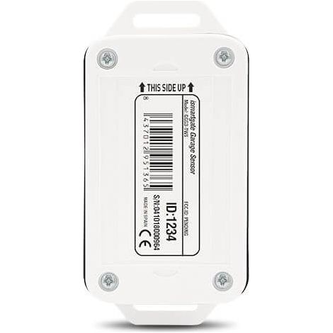 ISMARTGATE WIRELESS TILT SENSOR FOR SECTIONAL AND UP-AND-OVER GARAGE DOORS. REMOTE STATUS AND TEMPERATURE ALERTS FOR YOUR DOOR.