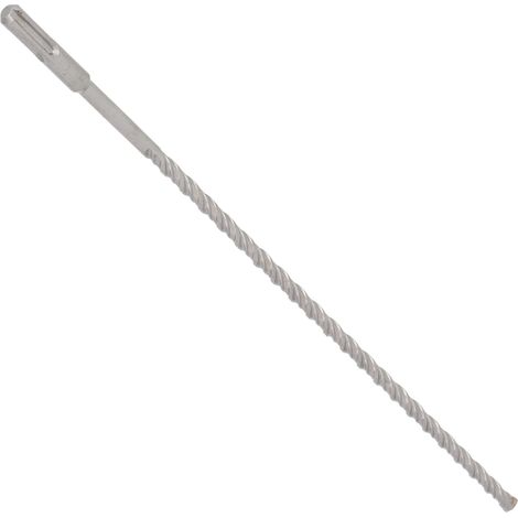 KOTARBAU® Kotarbau® Foret Beton Sds Plus 8x400mm - Meche Beton avec Pointe en Carbure Foret Béton - Foret Perforateur - Foret Hélicoïdal Pour Pierre Kvs - en Acier 40Cr - Argent