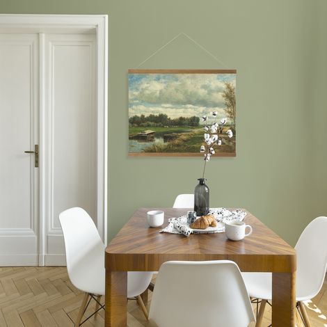 Kakemono affiche Paysage de Hollande 60 x 80cm Multicolore (1/5)
