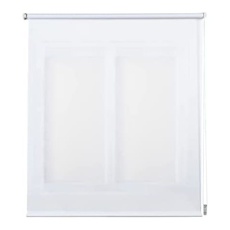 Estor enrollable clip & fix blanco nieve 75 x 180 cm (1/5)