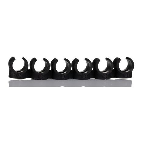 Serre-câble pour tube 10mm – Barrettes fragmentables manuellement – Pour tubes jusqu'à 6 unités – Matériau polymère durable – Legris