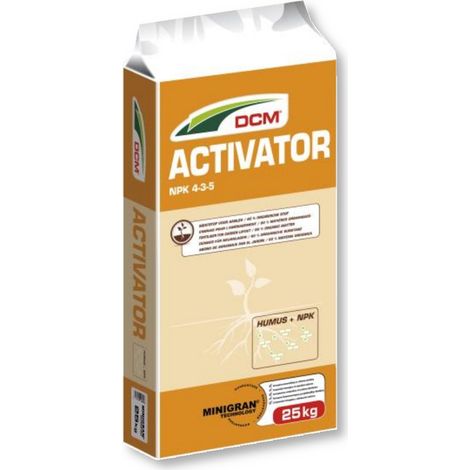 Cuxin DCM Activator 25 kg d'engrais universel Engrais pour gazon Activateur de sol Plantes