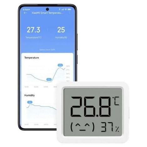 Monitor de Temperatura y Humedad Xiaomi Xiaomi Smart Temperature and Humidity Monitor 3 Mini