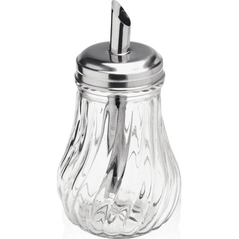 Sucrier 120 ml Ø 7 cm inox verre - Was Germany