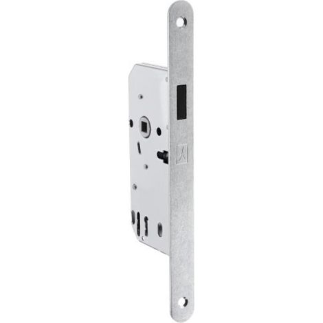 Serrure à larder à pêne magnétique 50 mm – Clé type L – Sécurité optimale pour portes intérieures et extérieures – Installation facile – Bonaiti