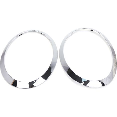 Zoternen 2-teiliger Scheinwerfer-Zierring, Ersatz für BMW MINI COOPER F55/F56/F57 2014–2021, OEM 51137300631, 51137300632, 51712355791, 51712355798