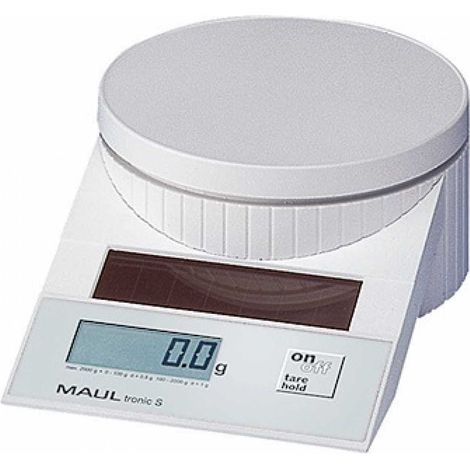 Briefwaage tronic S 12,8cm 2 g 2kg ohne Netzanschluss weiß (1/5)