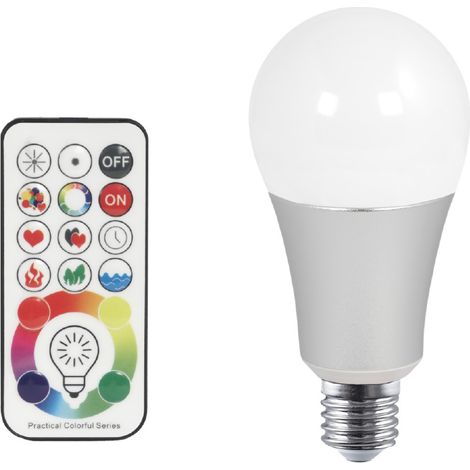 Lampadina led E27 RGBW 8W (1/3)