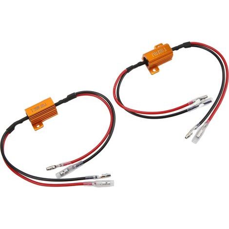 2 Stück LED-Widerstände 25W 8Ω Klein, tragbar, effizient, Dekodierung, ultrahohe Frequenz, einfach zu verwenden (1/5)