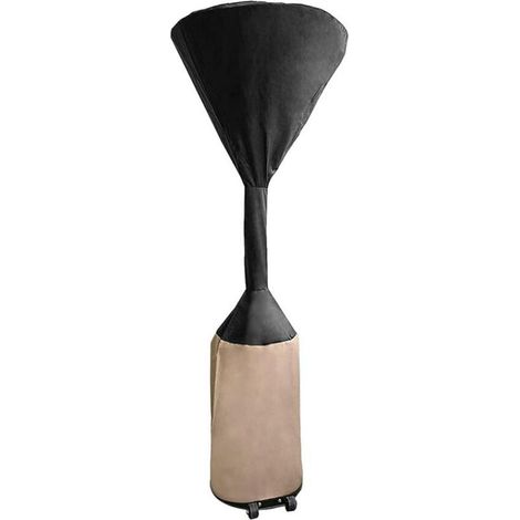 (241cm Haute) Housse pour Parasol Chauffant, Housses de Chauffage Extérieur Durable et résistant à l'eau pour dôme Rond de 86 cm et Base carrée de 48cm (1/5)