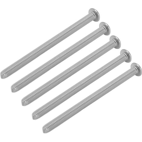 M4-Innensechskantschrauben, 50er-Packung, verzinkter Stahl, Sechskantschrauben für elektronische Instrumente und Messgeräte, Präzisionsbefestigung 2802-0004-0060 (1/5)