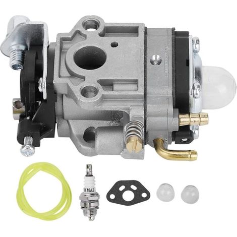 Carburateur Debroussailleuse Kits de Carburateur 10mm de Remplacement Pour Désherbeur 1E34F 1E36F TU26 TL26 Débroussailleuse 26cc 33cc