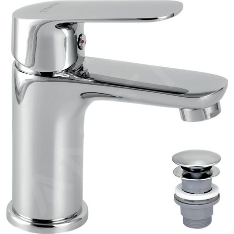 Mélangeur lavabo Novaservis Titania Cosmos avec clic-clamp chrome 90203,0 (1/3)