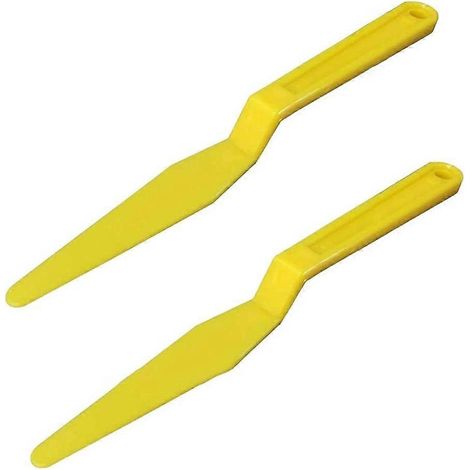 cuillères à long manche, raclettes d'angle, outil pour la pose de films teintés sur vitres de véhicules et de films vinyles. (1/4)