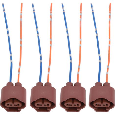 Adaptateurs de Faisceau de Câbles de Phares 9006 HB4, pour Phares Antibrouillard, Connecteurs à Prise DC12-24V pour Phares et Lampes Halogènes, 4 Pièces. (1/5)